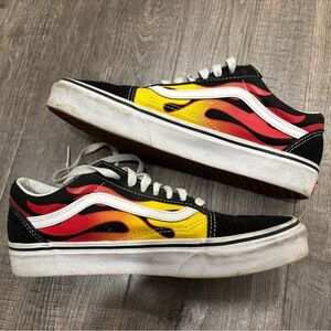 Vans Old Skool Flame Shoe (Men 7) (Women 8.5)